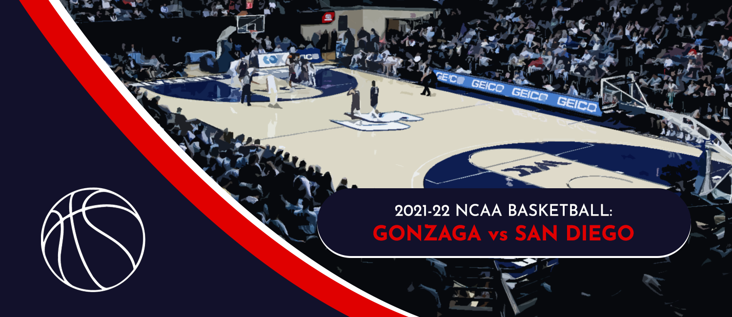 Gonzaga vs. San Diego NCAAB Odds and Preview - February 3rd, 2022