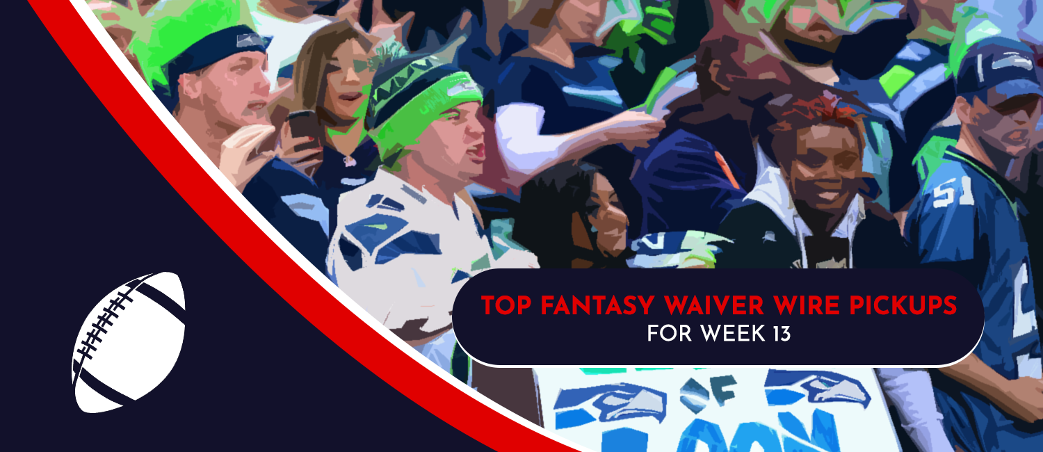 Top Fantasy Waiver Wire Pickups for 2021 NFL Week 13