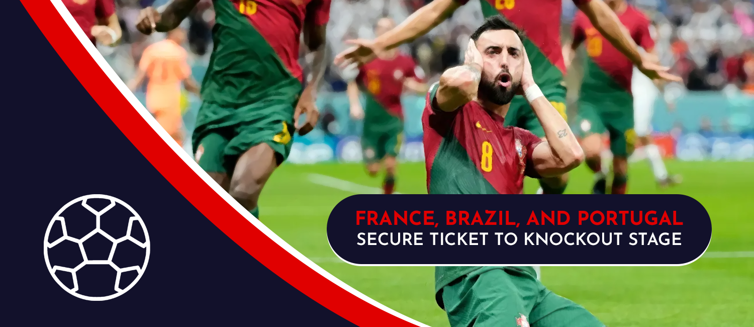 France, Brazil, and Portugal Secure Ticket to Knockout Stage