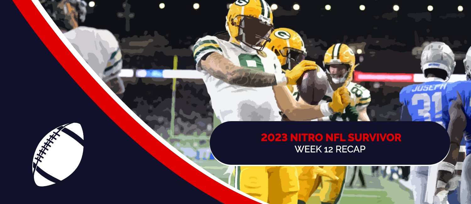 2023 Nitro NFL Survivor Pools Week 12 Recap