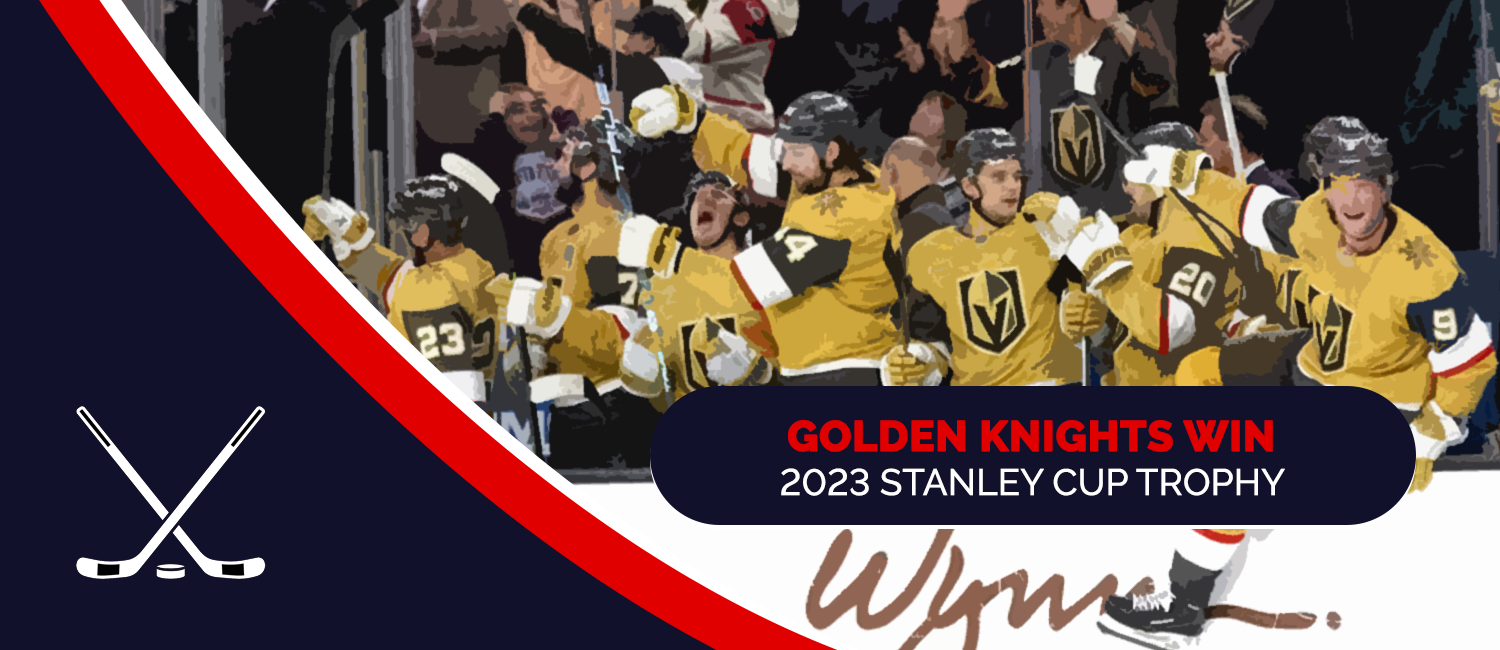 Golden Knights Win 2023 Stanley Cup Trophy