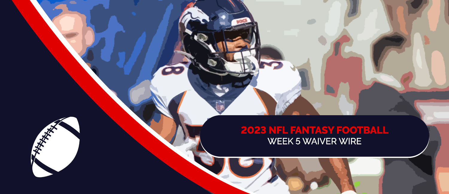 2023 NFL Week 5 Fantasy Football Waiver Wire Picks