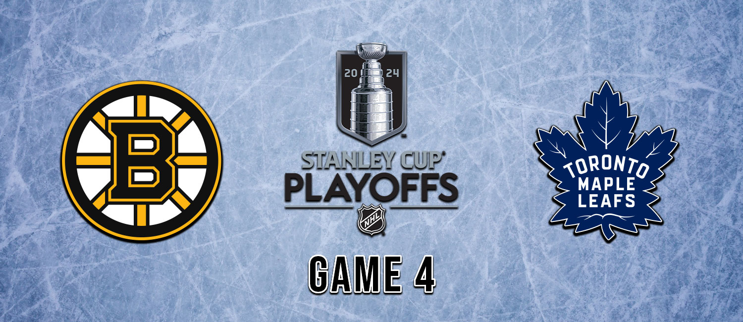 Bruins vs. Maple Leafs 2024 Stanley Cup Playoffs Odds & Game 4 Preview