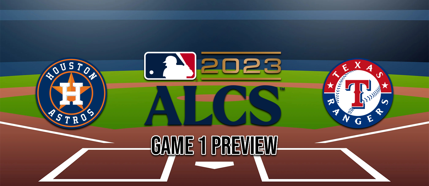 Rangers vs. Astros 2023 MLB ALCS Game 1 Odds and Preview